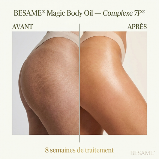 Besame® Huile Fermeté & Éclat | Complexe 7P®